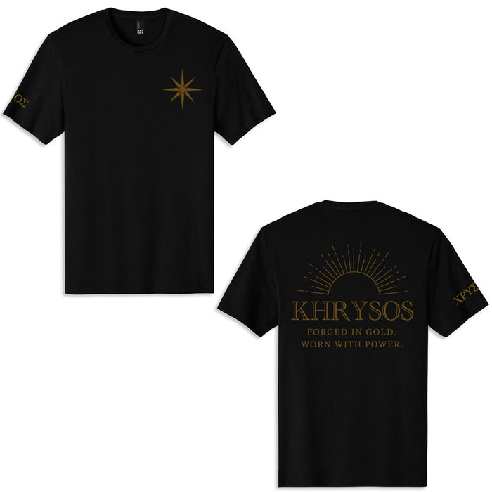 Unisex Crew Neck Tri-Blend T-Shirt - Khrysos Jewelry
