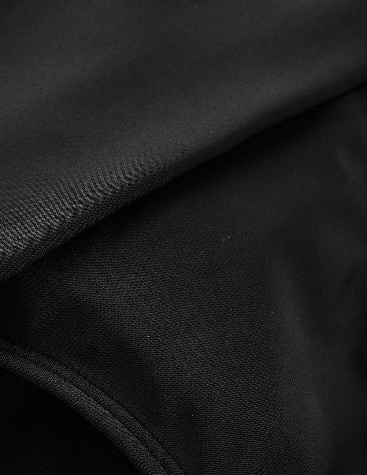 Classic Fold Bikini Bottoms-Black