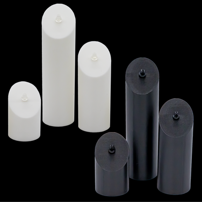3 Piece Cylinder Tower Clip Display Set - Khrysos Jewelry