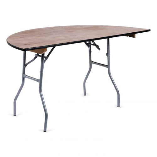96" Half Round Table