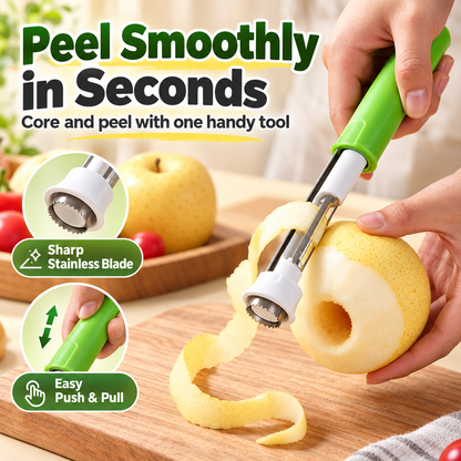 2-in-1 Fruit Corer & Peeler