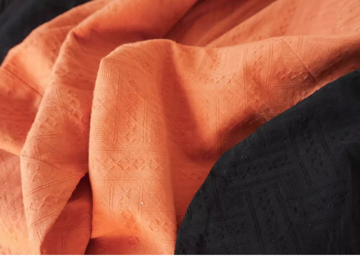 Shi Zi 柿子 Persimmon Ming Dynasty Liling Narrow Sleeve Daily Cotton Shirt
