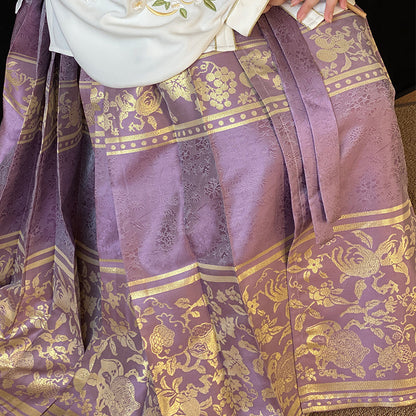 Taozi 桃子 Peach Ming Dynasty Plus Size Mamian Skirt