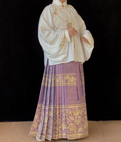 Taozi 桃子 Peach Ming Dynasty Plus Size Mamian Skirt