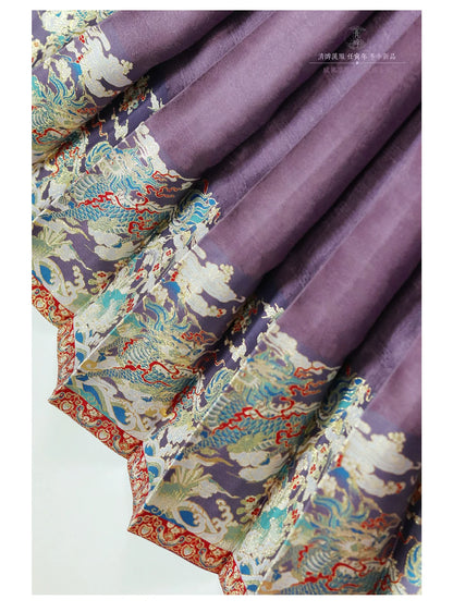 Qilin 麒麟 Golden Unicorn Mamian Skirt