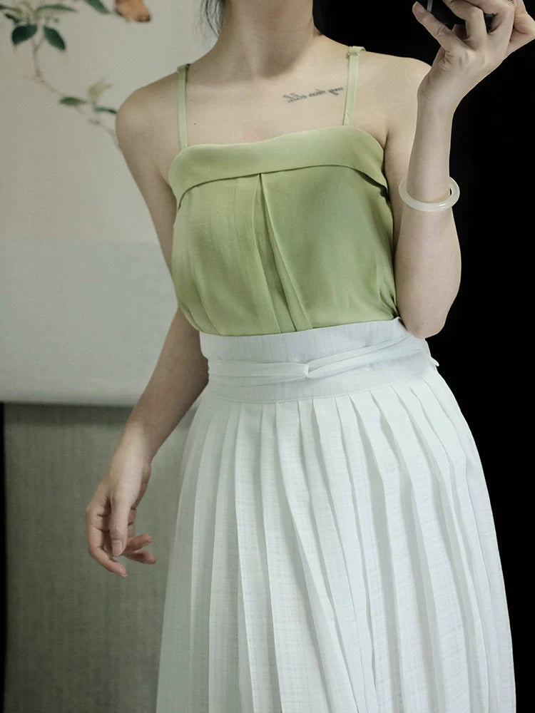 Nen Ya 嫩芽 Young Sprout Song Dynasty Diaodai Foldover Moxiong