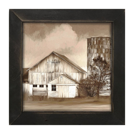 Abandoned barn - Framed Art