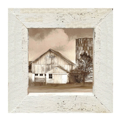 Square / Small / White