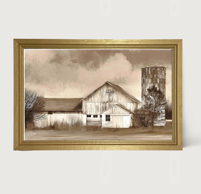 Abandoned barn - Framed Art