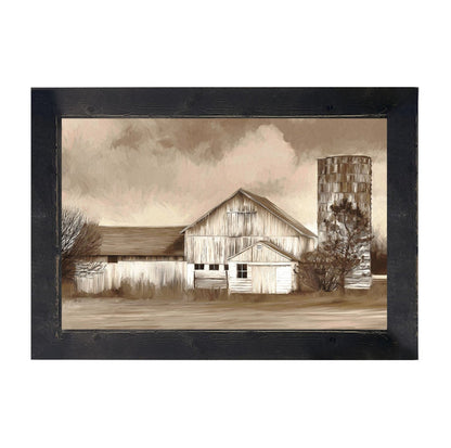 Abandoned barn - Framed Art