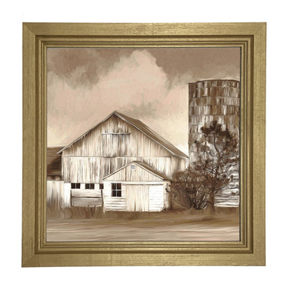 Abandoned barn - Framed Art