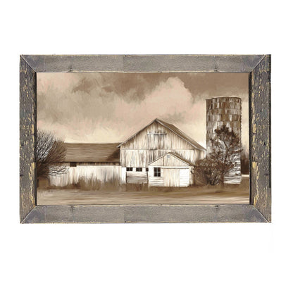 Abandoned barn - Framed Art
