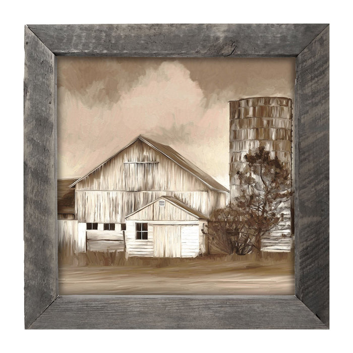 Abandoned barn - Framed Art