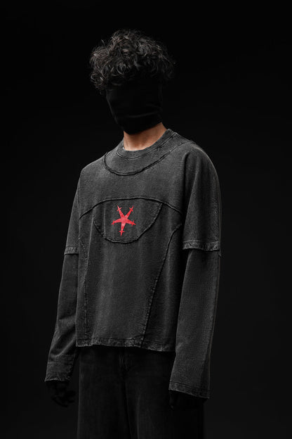 Anti Magic - Doc Sleeves Washed T-shirt