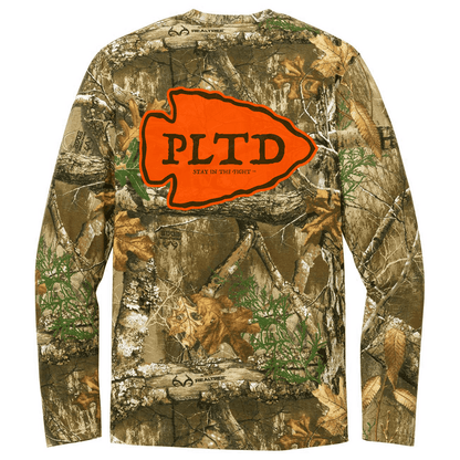 Small / Blaze Orange / Real Tree Long Sleeve