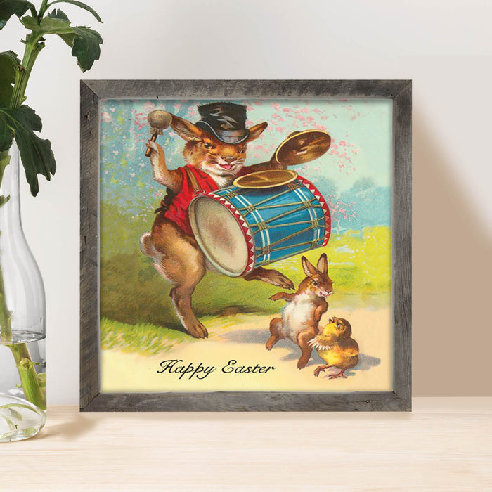 Bunny Playing Drum