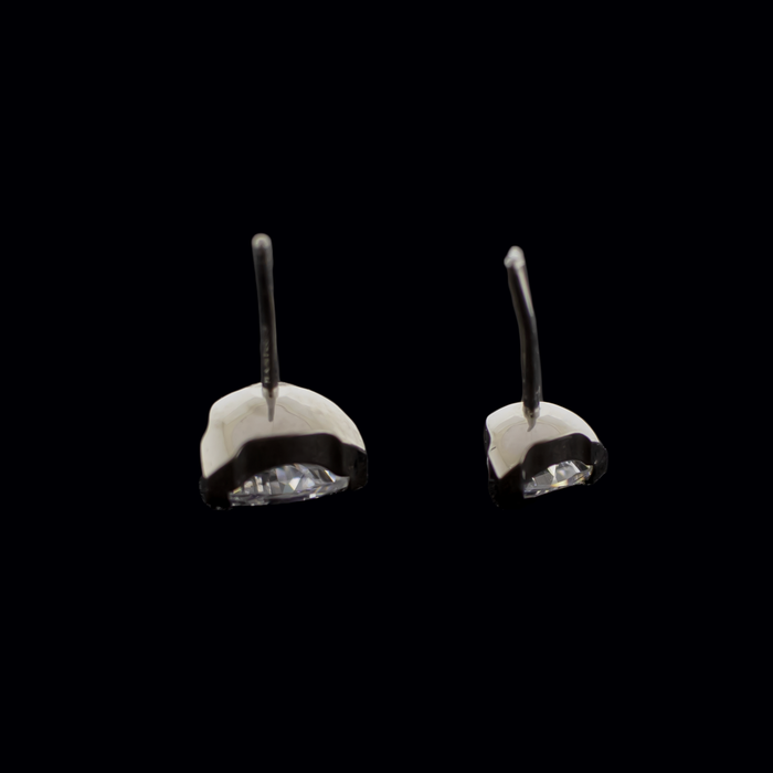 Cairo- Trillion Prong Set Low Profile End - Khrysos Jewelry