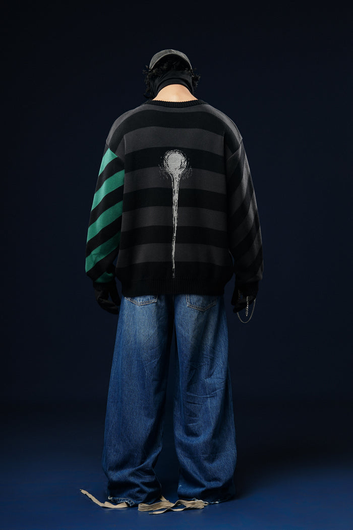 Cifer 04 - Knitted Goth Sweatshirt