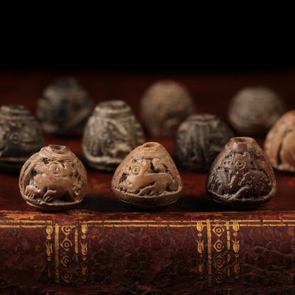 Ecuador, Manteño Ceramic Bead (Pre-Colombian) - c. 850 to 1600 CE - South America