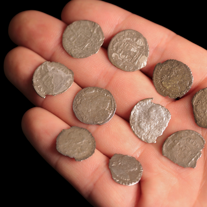 El Cazador Shipwreck, Spanish Silver 1/2 Real - 1784 - Spanish Empire - 8/23/23 Auction