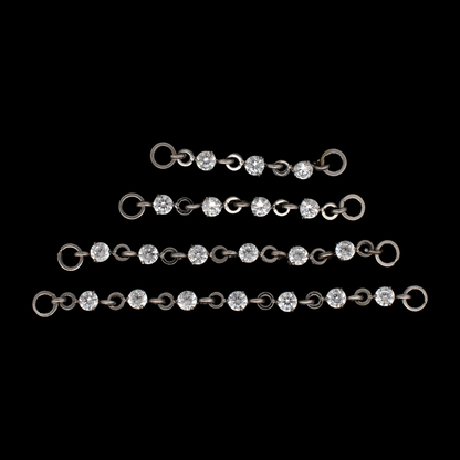 Emery - Round CZ Chain - Khrysos Jewelry