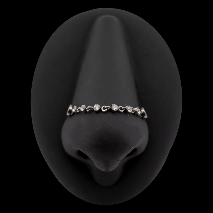 Emery - Round CZ Chain - Khrysos Jewelry