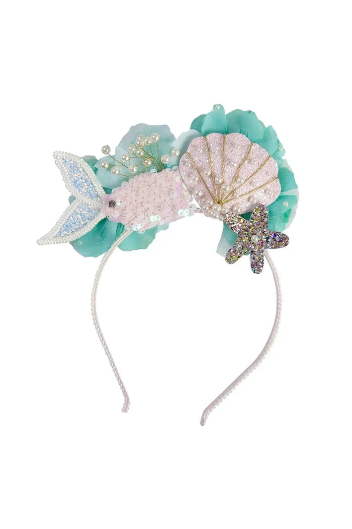 Great Pretenders Mermalicious Headband - Teal