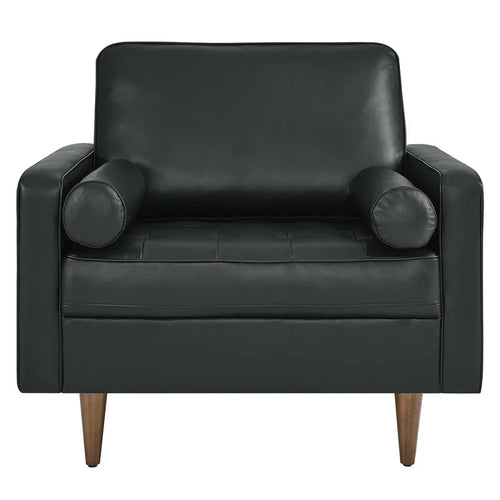 Kenzo Black Leather Chair