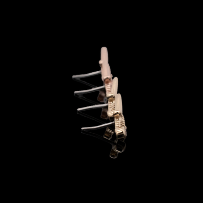 Legacy - 14kt Gold Threadless End - Khrysos Jewelry