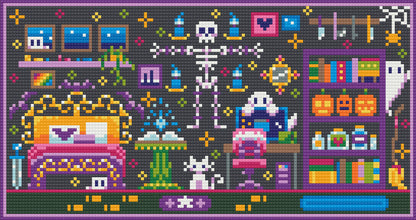 Necromancer's Room | Pixel Charted