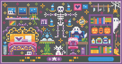 Necromancer's Room | Pixel Charted