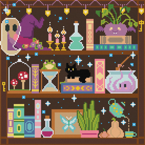 Octopus Magic | Pixel Charted | Ready To Ship