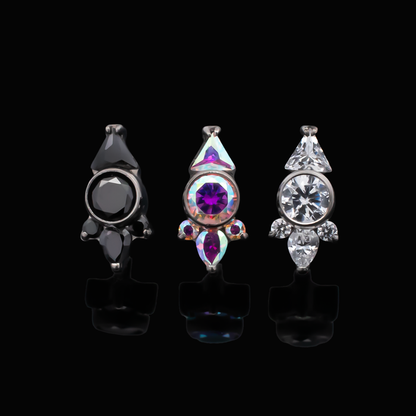 Odette - 16G Internally Threaded End - Khrysos Jewelry