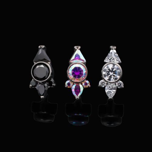 Odette - 16G Internally Threaded End - Khrysos Jewelry