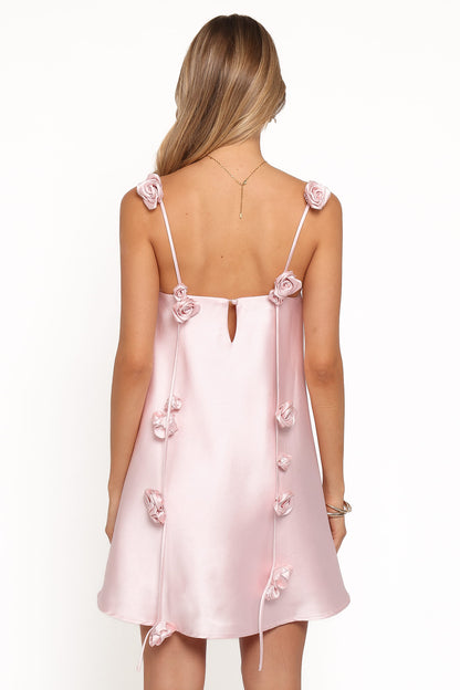 Airlie Mini Dress - Baby Pink