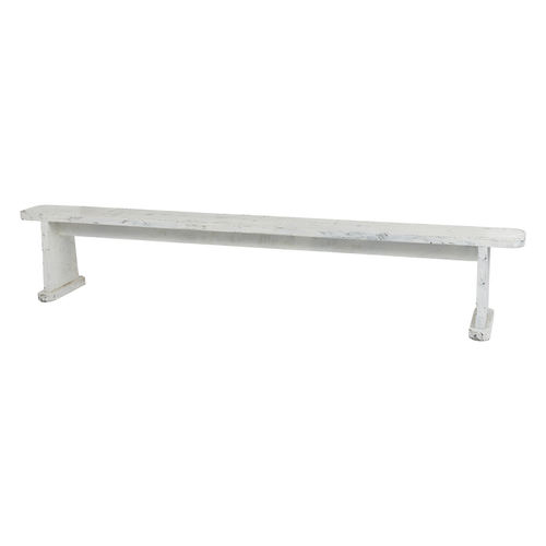 Plantation Whitewash Bench