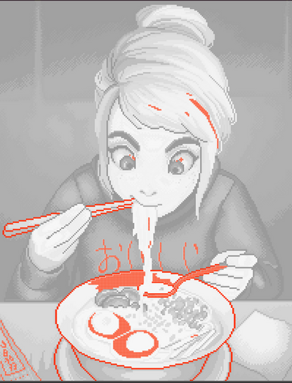 Ramen Break! | Pixel Charted | Ready To Ship