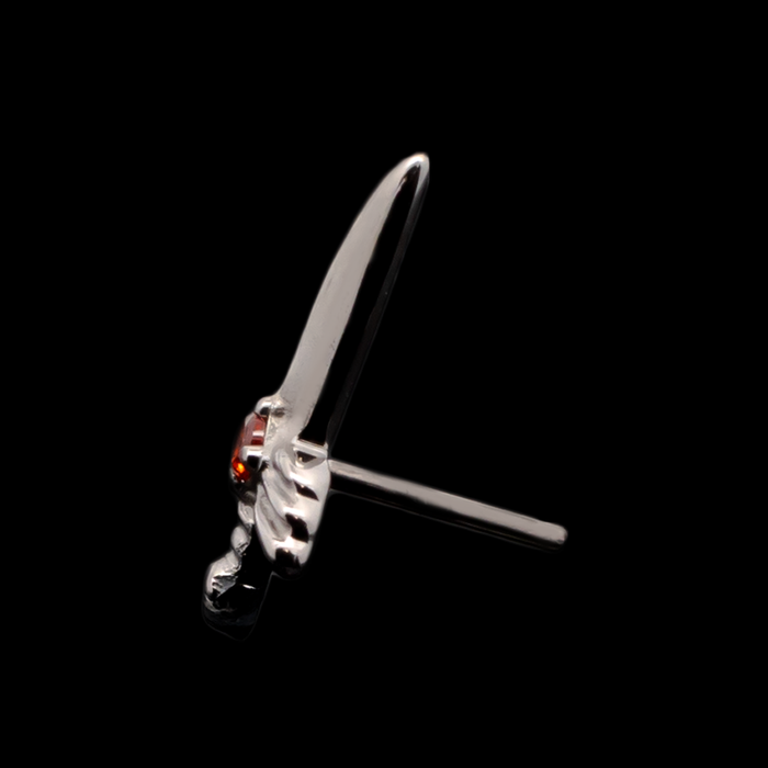 Sable - Titanium Threadless End - Khrysos Jewelry