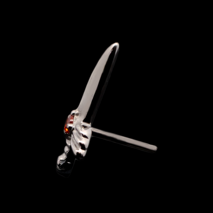 Sable - Titanium Threadless End - Khrysos Jewelry