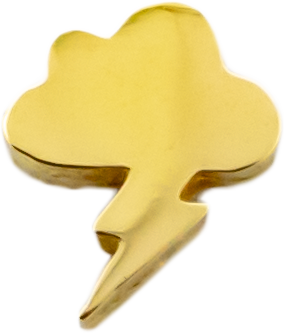 Stratus Luxe- 18KT Threadless End - Khrysos Jewelry