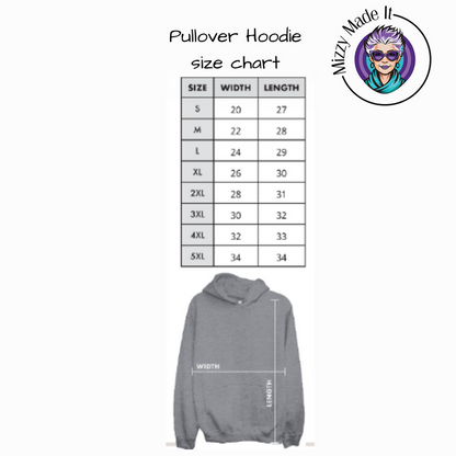 Suicide Prevention Awareness Embroidered Pullover Hoodie