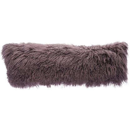 Tibetan Sheep Throw Pillow - Purple / Mauve