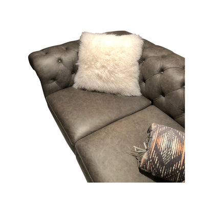 Tibetan Sheep Pillow - White