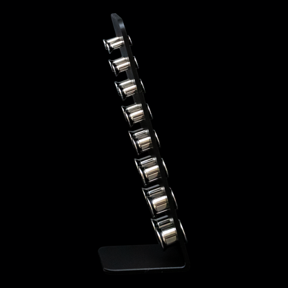 Upright Plug Display | Eco-Conscious Polylactide | 8G–00G Showcase - Khrysos Jewelry