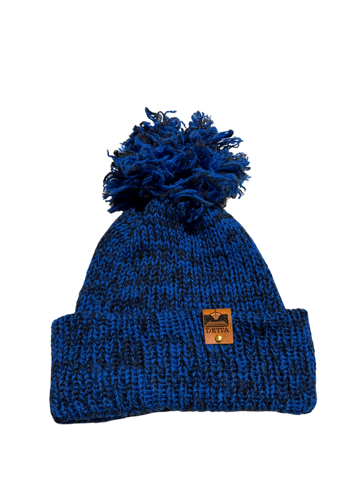 Wool Bobble Hat - Anam na Mara Edition - Gorm Loch